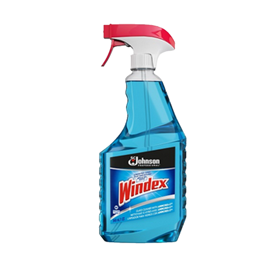 glass and window cleaners