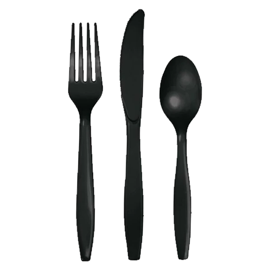 plastic utensils