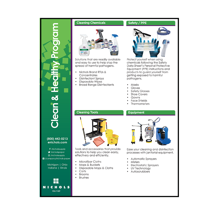 learn more clean and healthy program