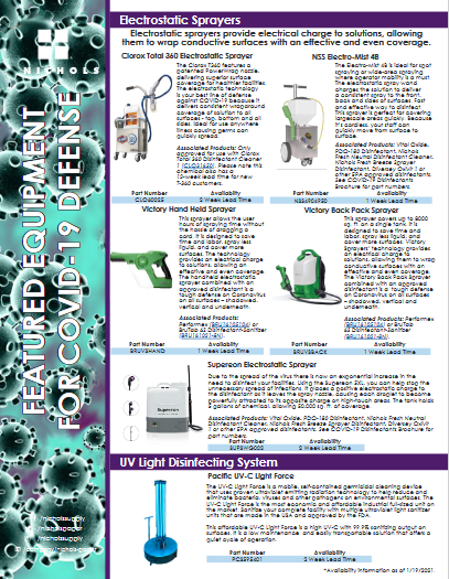 covid-19 equipment