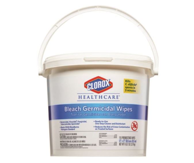 bleach germicidal wipes