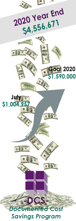 Nichols Documented Cost Savings 2020