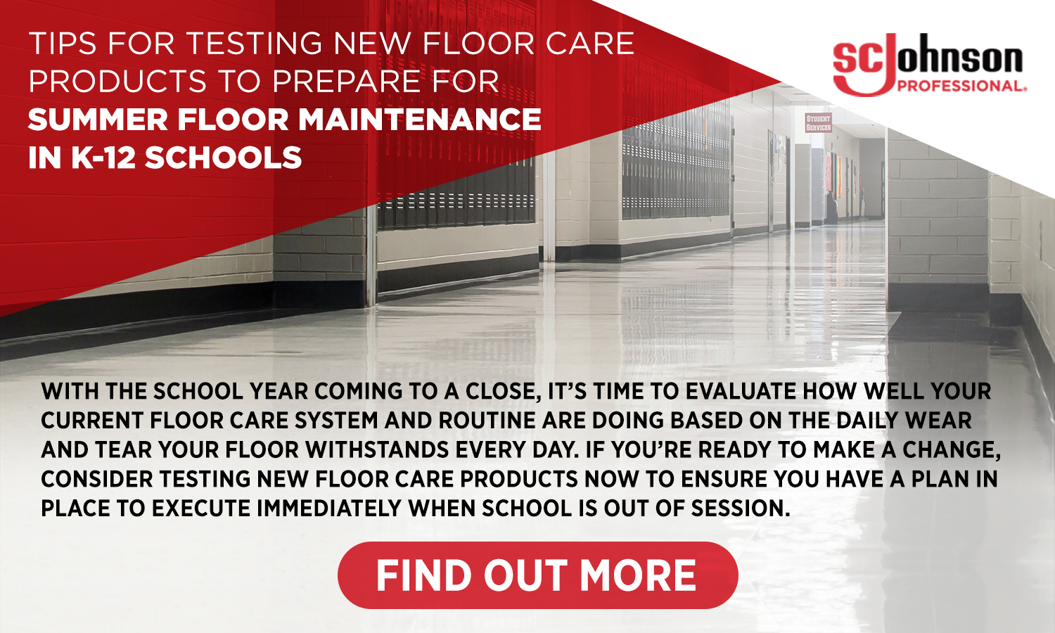 SC Johnson Testing New Floor Care Products in K-12 Schools