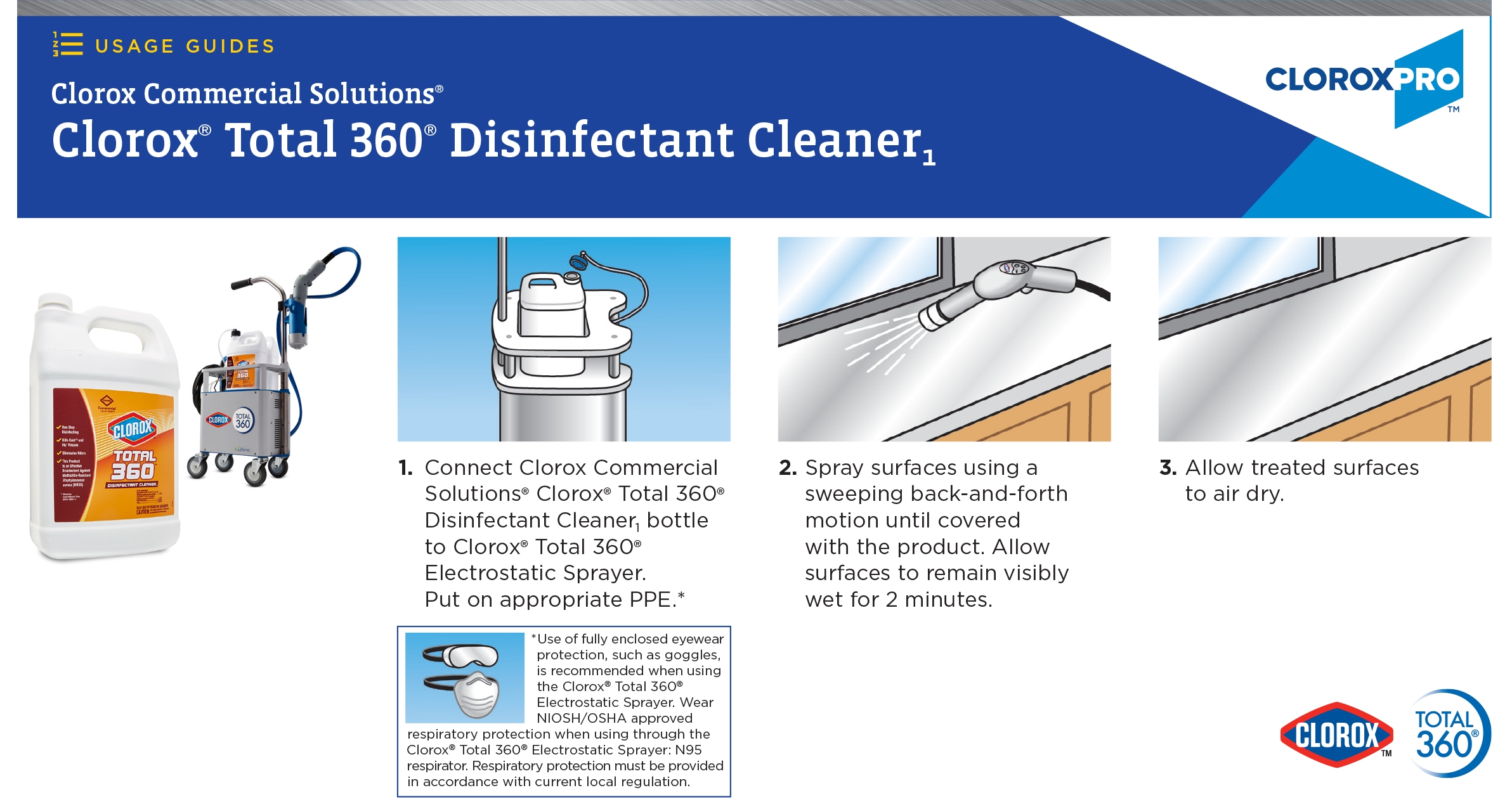 clorox total 360 fight cold and flu