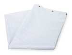 72X72 WHT VINYL SHOWER CURTAIN, 10G, 12/CS