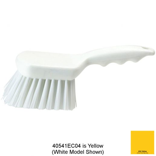 8" Utility Brush All Purpose Yellow 6ea/case