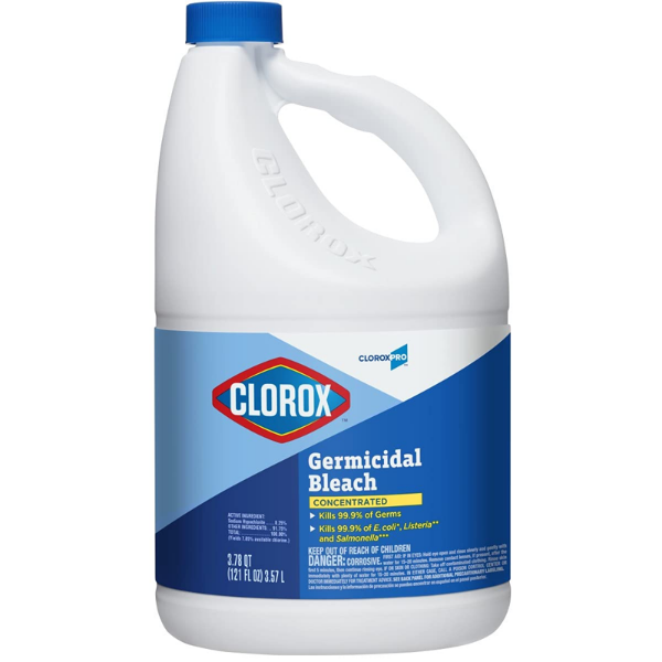 CONCENTRATED GERMICIDAL BLEACH 121OZ/1EA