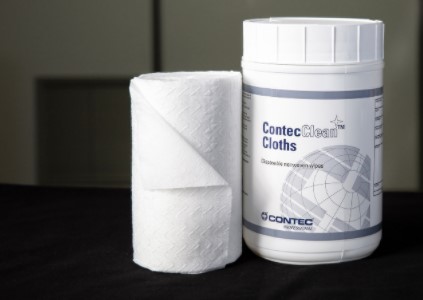 Contec Clean Cloth Wipe 12X17 1/4 Fold (150/Case)