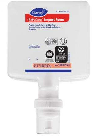 Soft Care Impact Foam Hand Sanitizer 1200mL (6 per case)