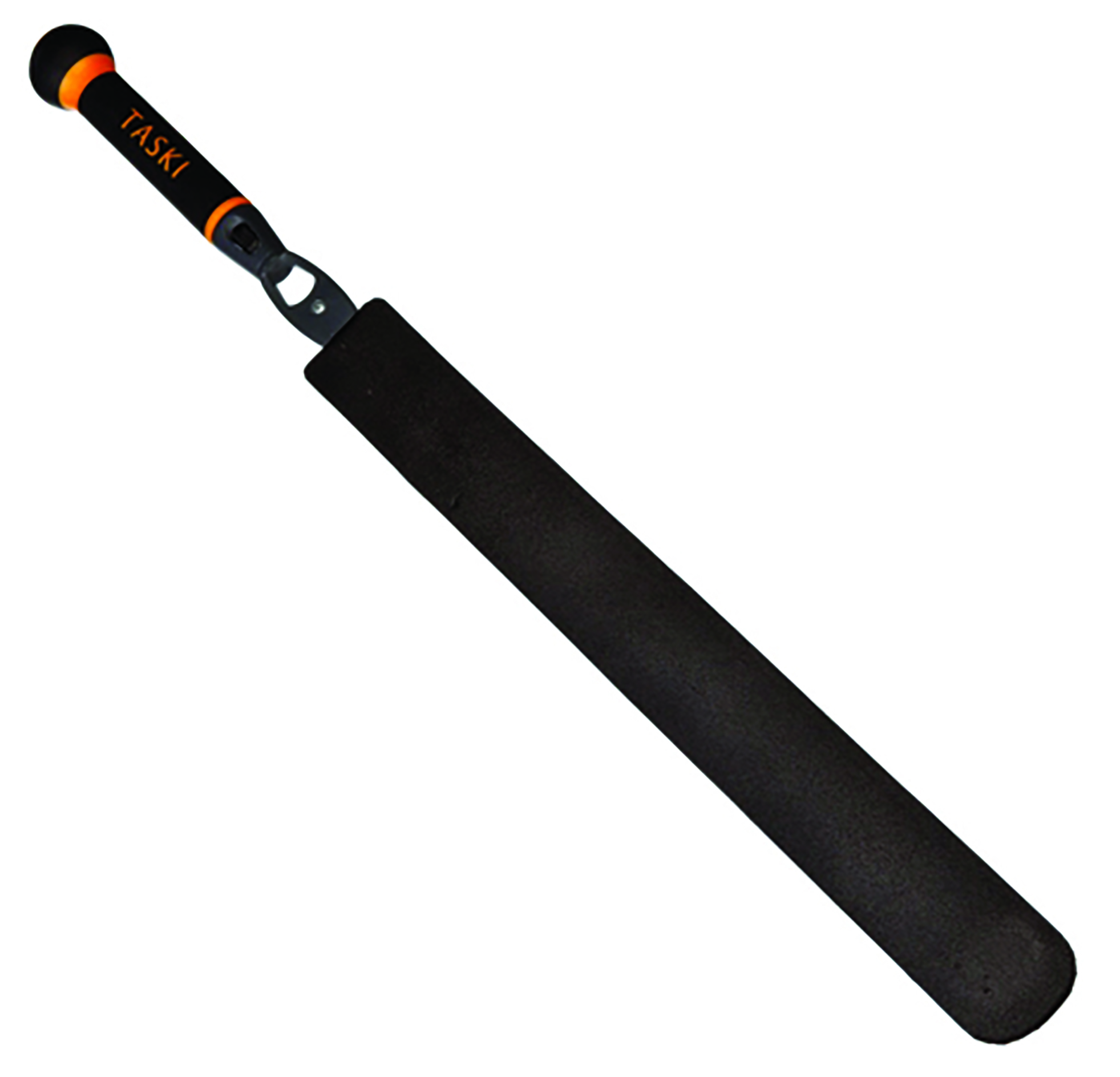 Long black mop handle