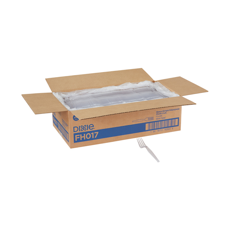 FORK HEAVY WEIGHT CLEAR BULK 1000/CS