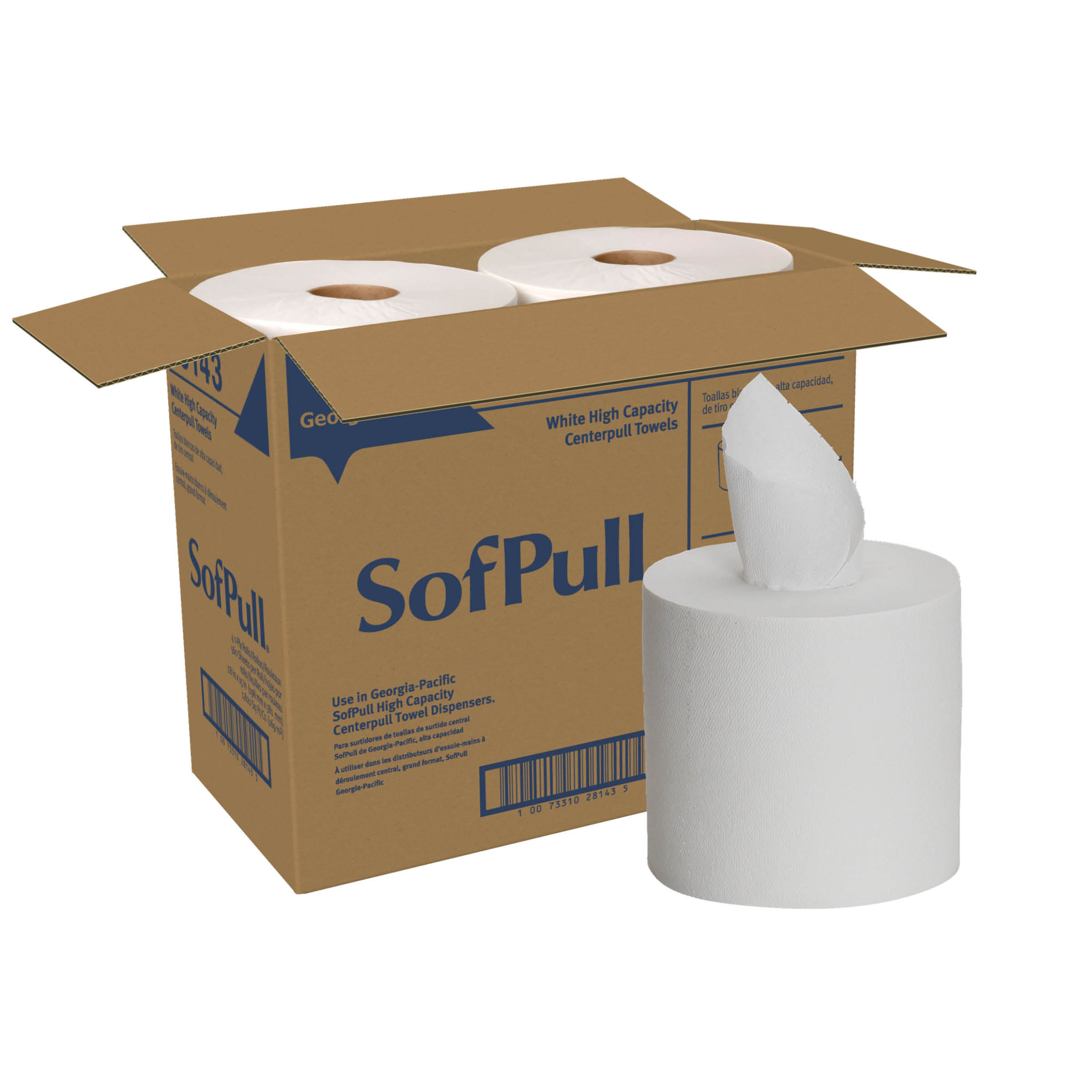 GP PRO SofPull® Large High-Capacity Centerpull Premium Paper Towel, White