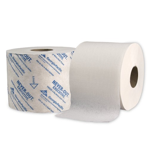 2-Ply Neverout Toilet Tis 4In X 4.05In  48/770/Case