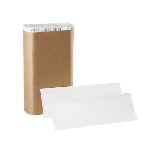 GP PRO Pacific Blue Basic Recycled Multifold Paper Towel, White 250/Pack (16 per case)