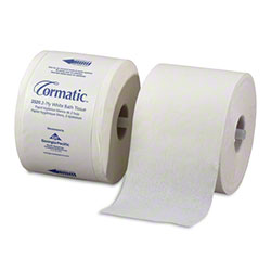 Cormatic Bath Tissue, 2-Ply, 1000Sh, 36Rolls/Case