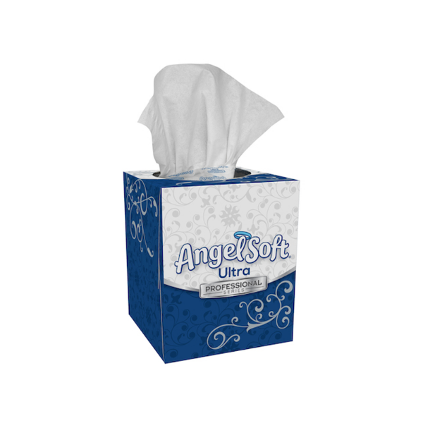 ANGEL SOFT 2PLY CUBE BOX FACIAL TISSUE 36BX/CS