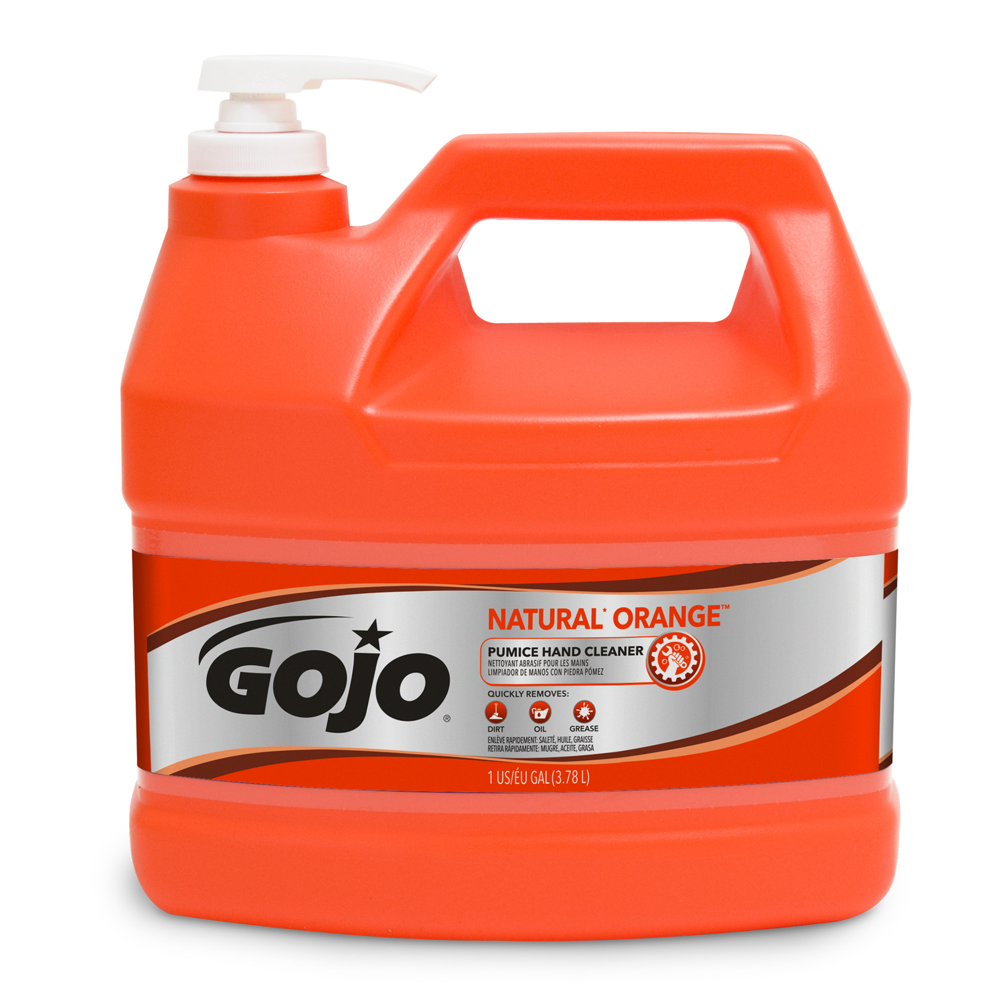 GOJO® NATURAL* ORANGE Pumice Hand Cleaner 1 gallon