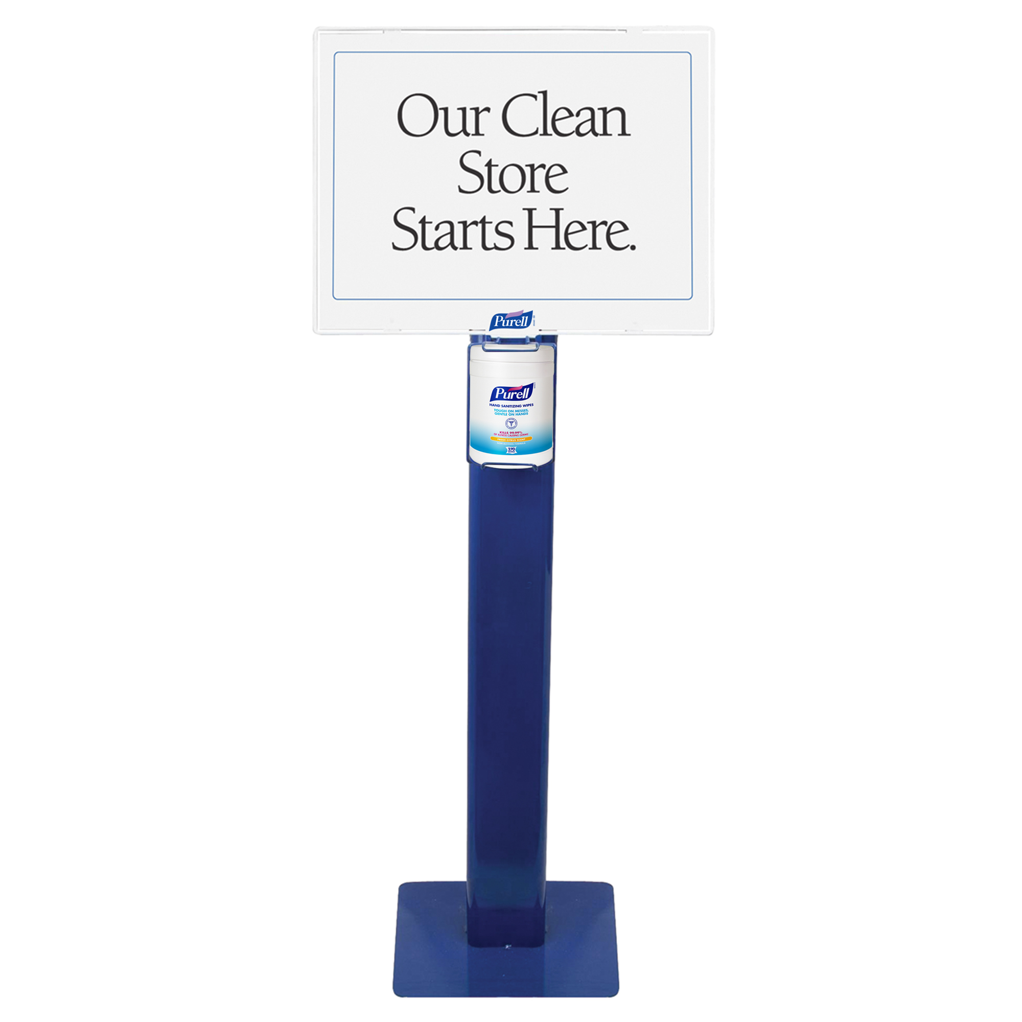 PURELL® Hand Sanitizing Wipes Floor Stand Dispenser 