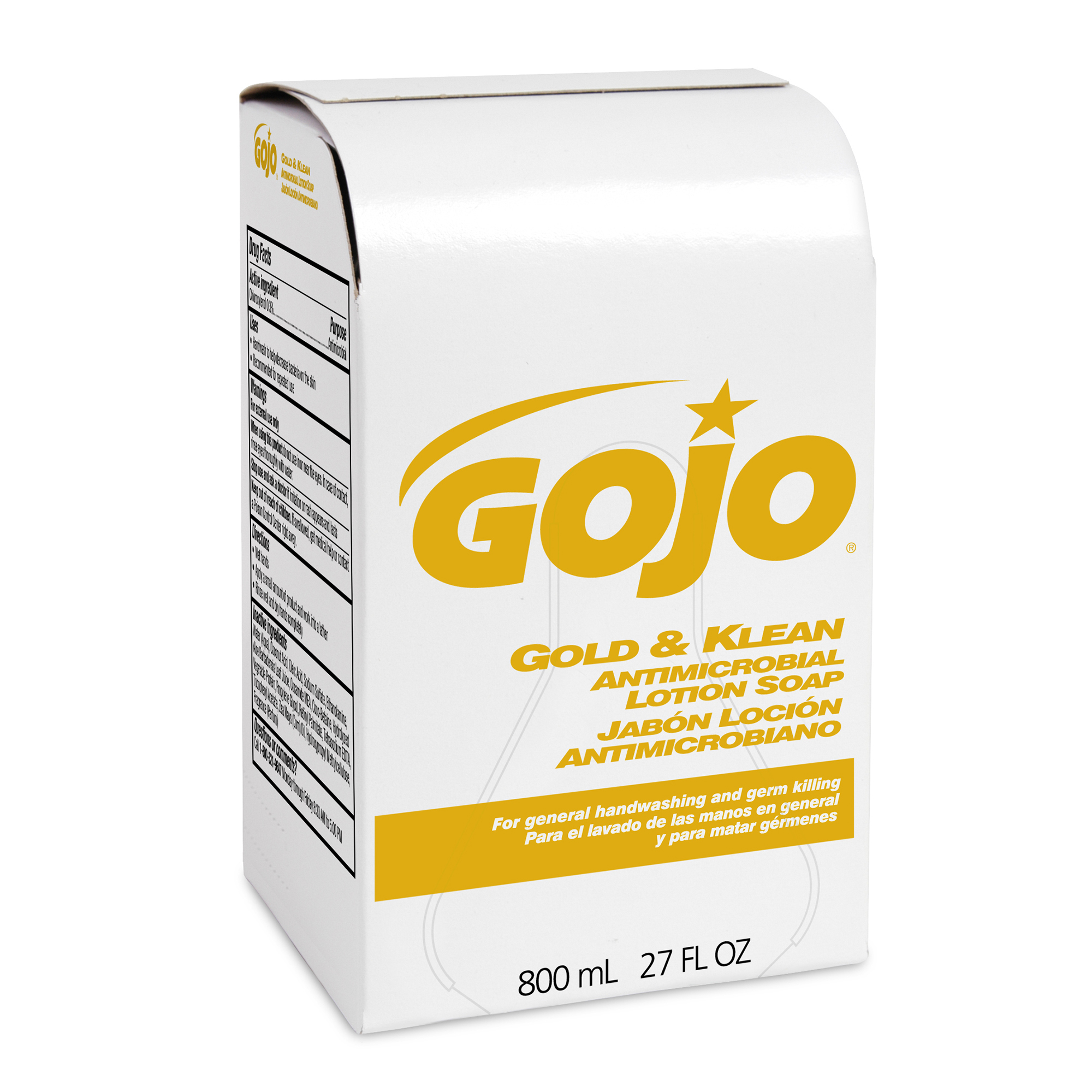 GOJO® Gold & Klean Antimicrobial Lotion Soap 800 mL