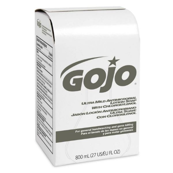 GOJO Ultra Mild Antimicrobial Lotion Soap with Chloroxylenol