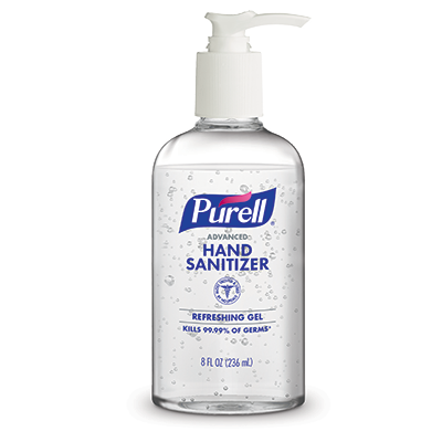 Purell Advanced Refresh Gel Hand Sanitizer 8oz (12 per case)