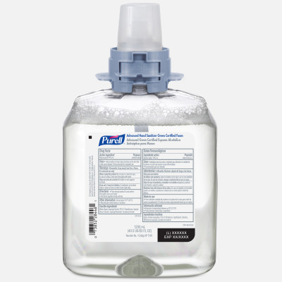 Purell Hand Sanitizer Green Certified Instant Foam 3/1.2L