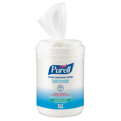 Purell Sanitizing Wipes 6/175/Case