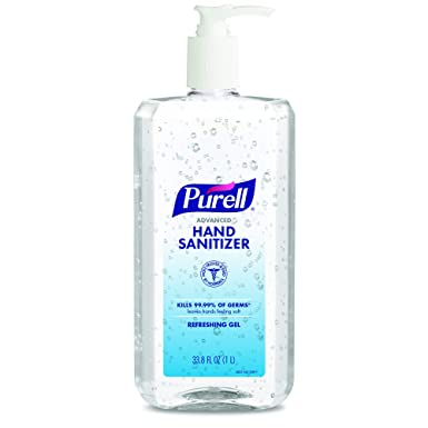 Purell Advanced Hand Sanitizer Gel 1 Liter (4/Case)