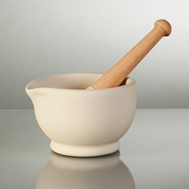 8OZ WEDGEWOOD MORTAR AND PESTLE SET (WISC ONLY)