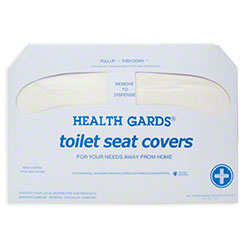 Heath Guard Toilet Seat Cover 1/2 Fold 250 Count (20 per case)