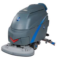 120NBT 20" WALK BEHIND BATTERY SCRUBBER W/PAD