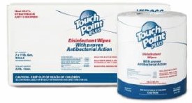 Touchpoint Plus Disinfecting Wipes 8"x6" 900/Roll (2 per case)