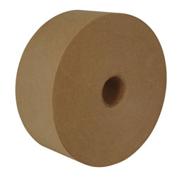 250 3"x450' Reinforced Kraft Water Activated Tape (10 per case)