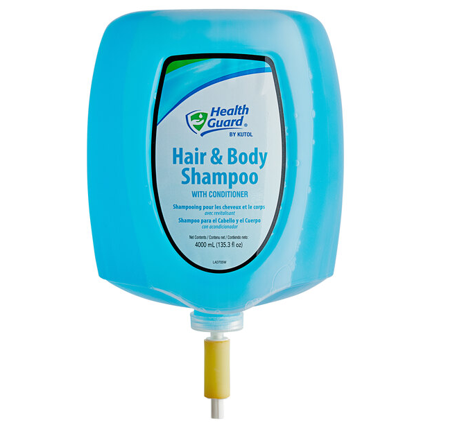 HAIR & BODY SHAMPOO  ALOE 2/4000ML/CS