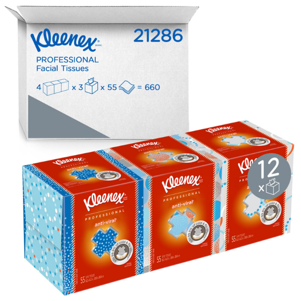 KLEENEX SPECIALTY TISSUE ANTI-VIRAL CS