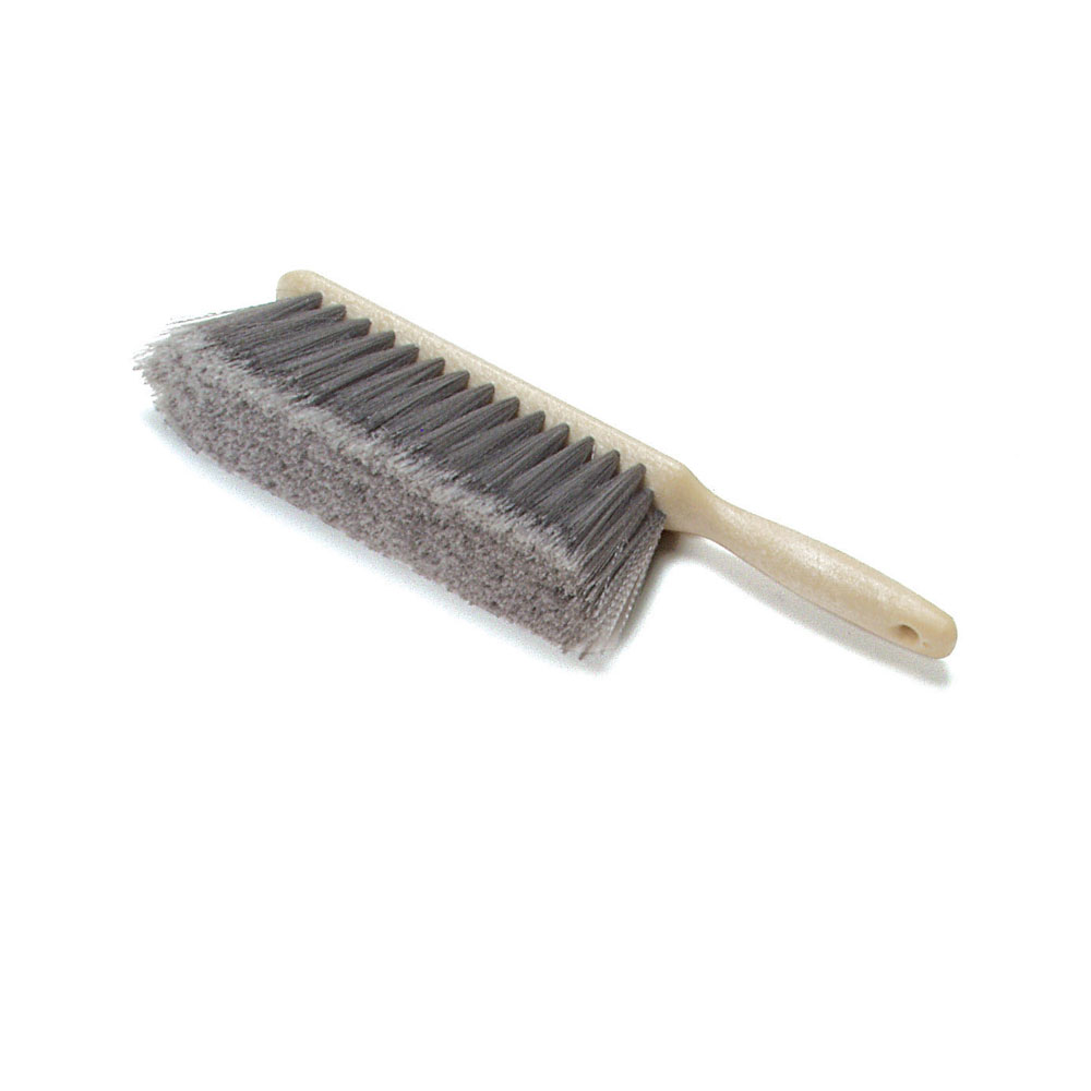 13" FLAGGED POLY COUNTER DUSTER BRUSH GRAY 12/CS