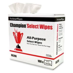 Champion Select Pop-Up Wiper White 9"x17" 100 Count (8/case)