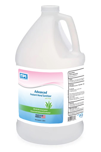 Instant Hand Sanitizer Gel 65% Alcohol 1 Gallon (4 per case)