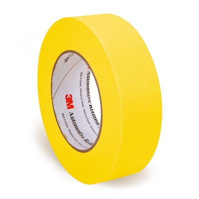 06654 36mmX55M Auto Masking Tape Yl 24/Case