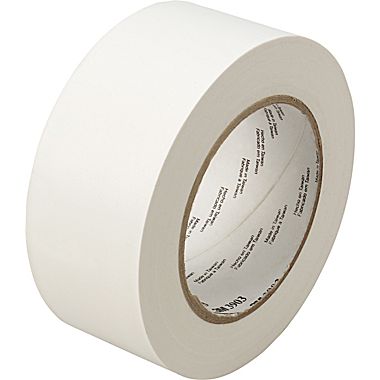 3M™ Vinyl Duct Tape 3903, White, 2 in x 50 yd, 6.5 mil, 24 per case, Individually Wrapped Conveniently Packaged