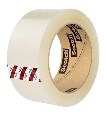 371+ 48MMX100M Carton Sealing Tape Clear (36 per case)
