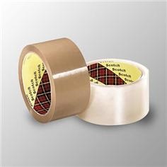 Scotch® Box Sealing Tape 371, Clear, 72 mm x 100 m (24 per case)