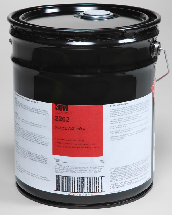 2262 Plastic Adhesive 5GL/CS