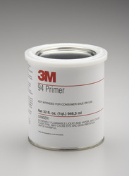 3M™ Tape Primer 94, Light Yellow, 1 Quart Can, 12 per case