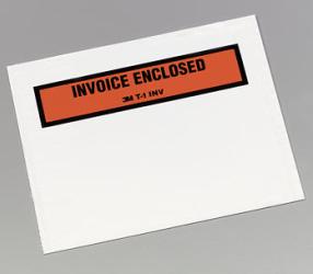 3M™ Top Print Packing List Envelope PLE-T1, 4-1/2 in x 5-1/2 in, 1000 per case