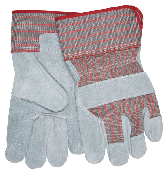 GLOVE LEATHER PALM 2 1/2 CUFF LG 6DZ/CS