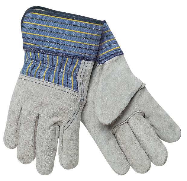 Glove 3/4 Leather Back W/Safety Cuff 6Dz/Case