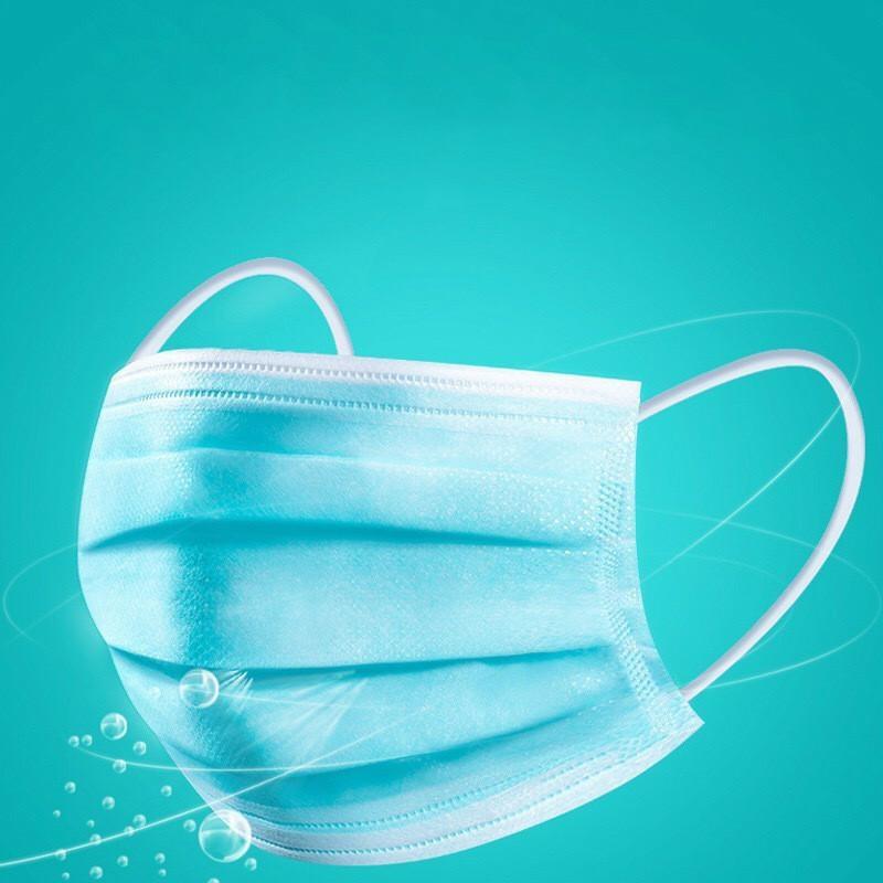 3ply Youth Face Mask Blue 50/BX