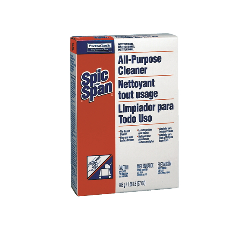 Spic and Span All-Purpose Cleaner - Powder - 27 oz (1.69 lb) - Box - 12 / Carton - Orange