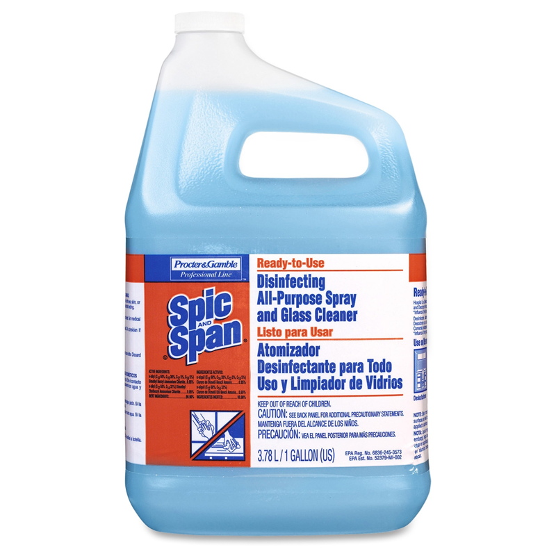 Spic and Span Concentrated Cleaner - Concentrate Liquid - 1 gal (128 fl oz) - 2 / Carton